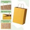 image:imageMr Pen Paper Gift Bags with Handles 32 Pack 76 x 47 x 106  Medium Kraft Paper Bags with Handles Bulk Ideal for Gifts Weddings Baby Showers Birthdays Shopping Party FavorYellow