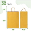 image:imageMr Pen Paper Gift Bags with Handles 32 Pack 76 x 47 x 106  Medium Kraft Paper Bags with Handles Bulk Ideal for Gifts Weddings Baby Showers Birthdays Shopping Party FavorYellow