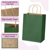 image:imageMr Pen Paper Gift Bags with Handles 32 Pack 76 x 47 x 106  Medium Kraft Paper Bags with Handles Bulk Ideal for Gifts Weddings Baby Showers Birthdays Shopping Party FavorMulticolor