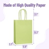 image:imageMr Pen Paper Gift Bags with Handles 32 Pack 83 x 59 x 31  Pastel Paper Bags with Handles Bulk Ideal for Gifts Weddings Baby Showers Birthdays Shopping Retail MerchandiseDreamy Spring