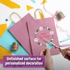 image:imageMr Pen Paper Gift Bags with Handles 60 Pack 76 x 47 x 106  Medium Kraft Paper Bags with Handles Bulk Ideal for Gifts Weddings Baby Showers Birthdays Shopping Party Favor