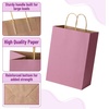 image:imageMr Pen Paper Gift Bags with Handles 60 Pack 76 x 47 x 106  Medium Kraft Paper Bags with Handles Bulk Ideal for Gifts Weddings Baby Showers Birthdays Shopping Party Favor