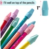 image:imageMr Pen Pencil Erasers Toppers 120 Pack Pastel Color Latex Free  No Smudge Mr Pen Erasers for Pencils