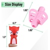 image:imageMr Pen Pencil Grips for Kids Handwriting 4 Pack with 4 Clips  Bright Colors Flexible Silicon Pencil Holder for Kids Right amp LeftHandedBlue  Green  Orange  Pink
