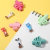 image:imageMr Pen Pencil Grips for Kids Handwriting 4 Pack with 4 Clips  Bright Colors Flexible Silicon Pencil Holder for Kids Right amp LeftHandedSpring Colors