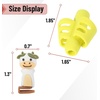 image:imageMr Pen Pencil Grips for Kids Handwriting 4 Pack with 4 Clips  Bright Colors Flexible Silicon Pencil Holder for Kids Right amp LeftHandedTropical Colors