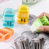 image:imageMr Pen Pencil Sharpener amp Eraser 4 Pack  2in1 Manual Sharpeners with Canister 2 Sharpening Holes for Standard amp Jumbo Pencils Colorful Dual Hole Design for SchoolYellow  Orange  Blue  Green