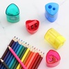image:imageMr Pen Pencil Sharpeners Manual 24 Pack Dual Hole Colorful  Bulk Handheld Pencil Sharpener Compatible with Standard and Jumbo Pencils Snapon Lid Stainless Steel Blade