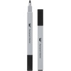 image:imageMr Pen Permanent Markers 12 Pack Black Fine Tip  Aesthetic Black Markers Bulk Fine Tip Markers Quick Dry Durable Marks on Paper Glass Ceramic Plastic Wood Rock