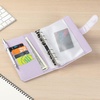 image:imageMr Pen Planner Binders A6 Black Leather Notebook Cover  Composition Notebook Cover Refillable Wallet Binder Planner Binder 6 Ring Leather Ring Binder Refillable Notebook BinderPurple