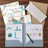 image:imageMr Pen Plastic Folders with Front Pocket 5 pcs Assorted Colors  2 Pocket Folder