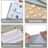 image:imageMr Pen Plastic Folders with Front Pocket 5 pcs Assorted Colors  2 Pocket Folder