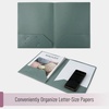image:imageMr Pen Plastic Folders with Pockets 15 pcs  Aesthetic File Folder with Business Card Slot 2Pocket Folder Back to School Office Filing Supplies