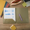 image:imageMr Pen Plastic Folders with Pockets 15 pcs  Aesthetic File Folder with Business Card Slot 2Pocket Folder Back to School Office Filing Supplies