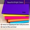 image:imageMr Pen Plastic Folders with Pockets 5 pcs  Aesthetic File Folder with Business Card Slot 2Pocket Folder Back to School Office Filing SuppliesBright Colors