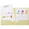 image:imageMr Pen Plastic Folders with Pockets 5 pcs  Aesthetic File Folder with Business Card Slot 2Pocket Folder Back to School Office Filing SuppliesCreamy Serenity