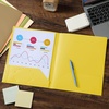 image:imageMr Pen Plastic Folders with Pockets 5 pcs  Aesthetic File Folder with Business Card Slot 2Pocket Folder Back to School Office Filing SuppliesHoneycomb