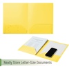 image:imageMr Pen Plastic Folders with Pockets 5 pcs  Aesthetic File Folder with Business Card Slot 2Pocket Folder Back to School Office Filing SuppliesHoneycomb