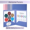 image:imageMr Pen Plastic Folders with Pockets 5 pcs  Aesthetic File Folder with Business Card Slot 2Pocket Folder Back to School Office Filing SuppliesLavender Twilight Colors