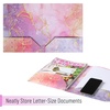 image:imageMr Pen Plastic Folders with Pockets 5 pcs  Aesthetic File Folder with Business Card Slot 2Pocket Folder Back to School Office Filing SuppliesMarble