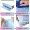 image:imageMr Pen Plastic Folders with Pockets 5 pcs  Aesthetic File Folder with Business Card Slot 2Pocket Folder Back to School Office Filing SuppliesMarble