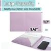 image:imageMr Pen Plastic Folders with Pockets 5 pcs  Aesthetic File Folder with Business Card Slot 2Pocket Folder Back to School Office Filing SuppliesPastel Colors