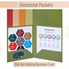 image:imageMr Pen Plastic Folders with Pockets 5 pcs  Aesthetic File Folder with Business Card Slot 2Pocket Folder Back to School Office Filing SuppliesTerracotta