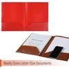 image:imageMr Pen Plastic Folders with Pockets 5 pcs  Aesthetic File Folder with Business Card Slot 2Pocket Folder Back to School Office Filing SuppliesVibrant Autumn