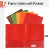 image:imageMr Pen Plastic Folders with Pockets 5 pcs  Aesthetic File Folder with Business Card Slot 2Pocket Folder Back to School Office Filing SuppliesVibrant Autumn