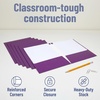image:imageMr Pen Plastic Folders with Pockets 5 pcs Assorted Colors  Heavy Duty Two Pocket Folders