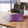 image:imageMr Pen Plastic Folders with Pockets 5 pcs Assorted Colors  Heavy Duty Two Pocket Folders