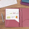 image:imageMr Pen Plastic Folders with Pockets and Prong 5 Pack Assorted Colors  Pocket Folders Folders with Prongs File Folders with Fasteners 2 Pocket Folder Folder with Pockets