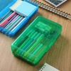 image:imageMr Pen Plastic Pencil Case Box 6 Pack  Large Crayon Marker Pen Organizer Bulk Plastic Bead Organizing Container with SnapTight Lids Clear Craft Storage BoxesBlue  Green