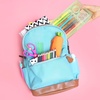 image:imageMr Pen Plastic Pencil Case Box 6 Pack  Large Crayon Marker Pen Organizer Bulk Plastic Bead Organizing Container with SnapTight Lids Clear Craft Storage BoxesPink  Blue  Green