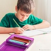 image:imageMr Pen Plastic Pencil Case Box 6 Pack  Large Crayon Marker Pen Organizer Bulk Plastic Bead Organizing Container with SnapTight Lids Clear Craft Storage BoxesRoyal Orchid  Lavender Mist