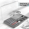 image:imageMr Pen Professional Metal Mechanical Pencil Set with Lead Refills amp Erase  rs 5 Pack 5 Sizes 03 05 07 09 amp 2mm 6x Tubes HB 2B amp Colored Lead Refills for School Supplies Drawing Sketching