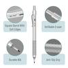 image:imageMr Pen Professional Metal Mechanical Pencil Set with Lead Refills amp Erase  rs 5 Pack 5 Sizes 03 05 07 09 amp 2mm 6x Tubes HB 2B amp Colored Lead Refills for School Supplies Drawing Sketching