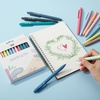 image:imageMr Pen Retractable Gel Pens 12 Pack Colorful Ink Fine Point 07mm  Fast Dry Smooth Writing Cute Pens for Drawing Writing Planner and School SuppliesAssorted Colors Ink