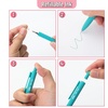 image:imageMr Pen Retractable Gel Pens 12 Pack Colorful Ink Fine Point 07mm  Fast Dry Smooth Writing Cute Pens for Drawing Writing Planner and School SuppliesAssorted Colors Ink