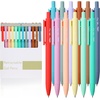 image:imageMr Pen Retractable Gel Pens 12 Pack Colorful Ink Fine Point 07mm  Fast Dry Smooth Writing Cute Pens for Drawing Writing Planner and School SuppliesDeep Morandi Ink