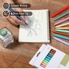 image:imageMr Pen Retractable Gel Pens 12 Pack Colorful Ink Fine Point 07mm  Fast Dry Smooth Writing Cute Pens for Drawing Writing Planner and School SuppliesDeep Morandi Ink