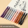 image:imageMr Pen Retractable Gel Pens 12 Pack Colorful Ink Fine Point 07mm  Fast Dry Smooth Writing Cute Pens for Drawing Writing Planner and School SuppliesEarthly Neutrals Barrel  Black Ink