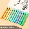 image:imageMr Pen Retractable Gel Pens 12 Pack Colorful Ink Fine Point 07mm  Fast Dry Smooth Writing Cute Pens for Drawing Writing Planner and School SuppliesFresh Color Barrels  Black Ink