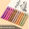 image:imageMr Pen Retractable Gel Pens 12 Pack Colorful Ink Fine Point 07mm  Fast Dry Smooth Writing Cute Pens for Drawing Writing Planner and School SuppliesLate Harvest Barrel  Black Ink