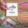image:imageMr Pen Retractable Gel Pens 12 Pack Colorful Ink Fine Point 07mm  Fast Dry Smooth Writing Cute Pens for Drawing Writing Planner and School SuppliesLate Harvest Barrel  Black Ink