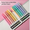 image:imageMr Pen Retractable Gel Pens 12 Pack Colorful Ink Fine Point 07mm  Fast Dry Smooth Writing Cute Pens for Drawing Writing Planner and School SuppliesMacaron Ink