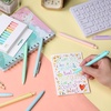image:imageMr Pen Retractable Gel Pens 12 Pack Colorful Ink Fine Point 07mm  Fast Dry Smooth Writing Cute Pens for Drawing Writing Planner and School SuppliesMarshmallow Twist Ink