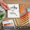 image:imageMr Pen Retractable Gel Pens 12 Pack Colorful Ink Fine Point 07mm  Fast Dry Smooth Writing Cute Pens for Drawing Writing Planner and School SuppliesSummer Morning Barrel  Black Ink