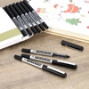 image:imageMr Pen RollerBall Pens 25 Pack Black Fine Point Roller Ball Pens  05mm Liquid Ink Pens for Writing Journaling