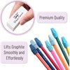 image:imageMr Pen School Eraser Combination Set 66 Pack Pink  Latex Free Erasers for School Office Art Sketching Homework Exams Clean SmudgeFree CorrectionBlue Shades